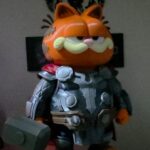 Garfield Fantasiado de Thor